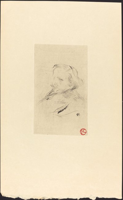 フランシス・ジョーダン 作： Henri de Toulouse Lautrec