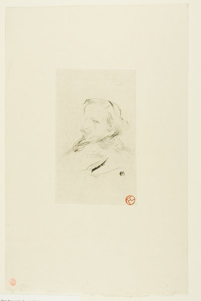 フランシス・ジョーダン 作： Henri de Toulouse Lautrec