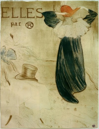 Ellesの口絵 作： Henri de Toulouse Lautrec