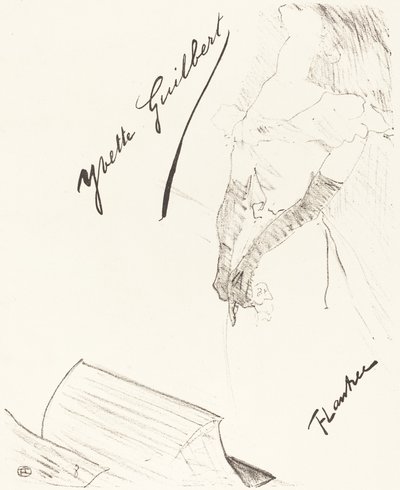 口絵 作： Henri de Toulouse Lautrec