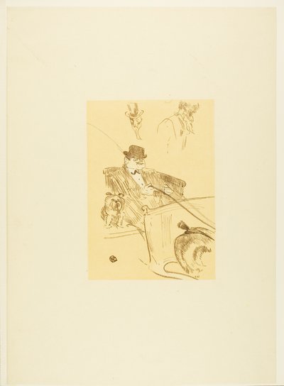おはようミスター・ロビン 作： Henri de Toulouse Lautrec