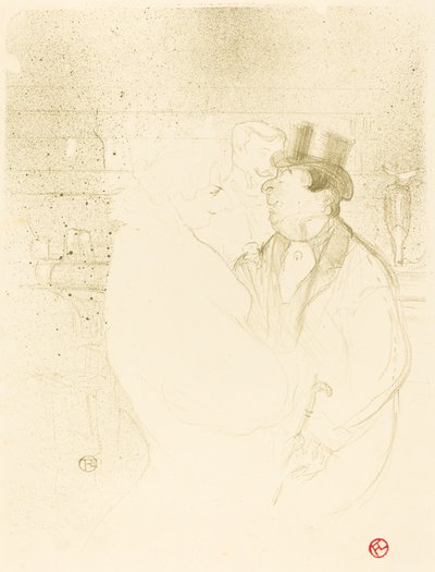 バー Ida Heath au bar での Ida Heath、1894 年。 作： Henri de Toulouse Lautrec