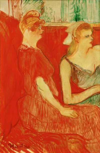 イムサロンデアルーデムーラン 作： Henri de Toulouse Lautrec