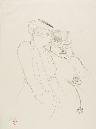 40代 作： Henri de Toulouse Lautrec