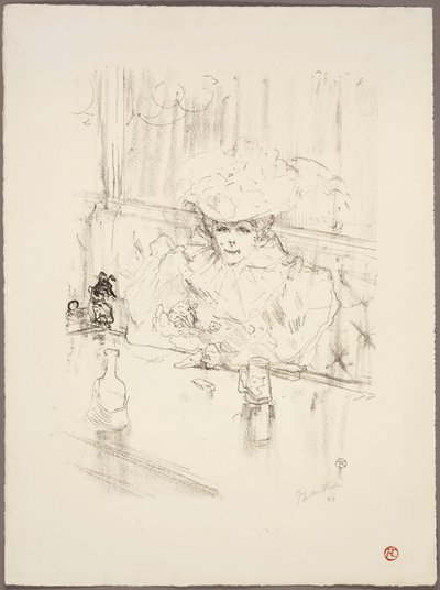 ハネトンでは 作： Henri de Toulouse Lautrec