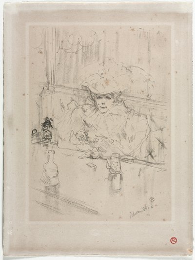 ハネトンでは 作： Henri de Toulouse Lautrec