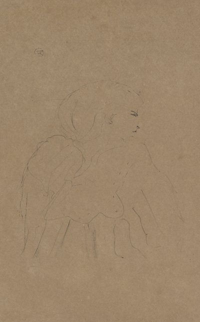 ジェーン・ヘイディング、1898年、1898年。 作： Henri de Toulouse Lautrec