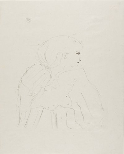 ジェーン・ヘディング、トレイズ・リトグラフより 作： Henri de Toulouse Lautrec