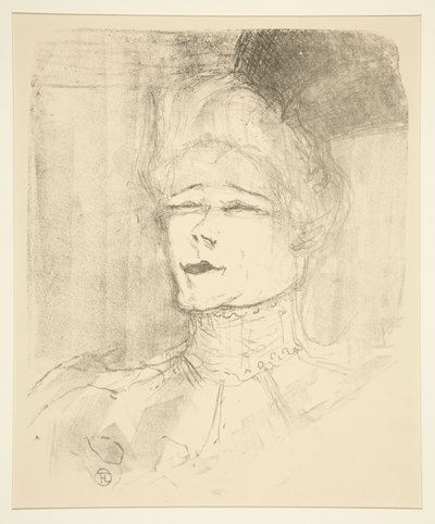 ジャンヌ・グラニエ 作： Henri de Toulouse Lautrec