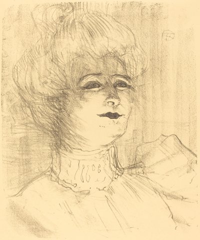ジャンヌ・ヘイディング 作： Henri de Toulouse Lautrec