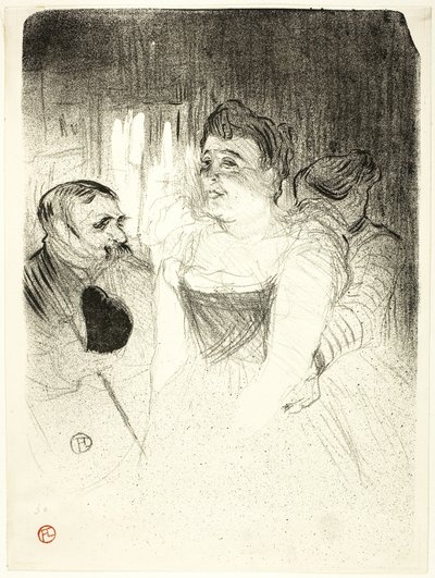 ジャッジ 作： Henri de Toulouse Lautrec