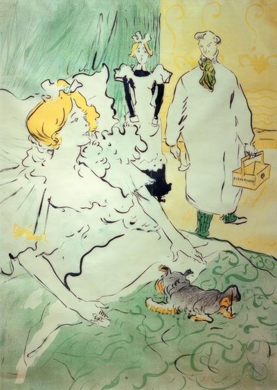 現代の職人 作： Henri de Toulouse Lautrec