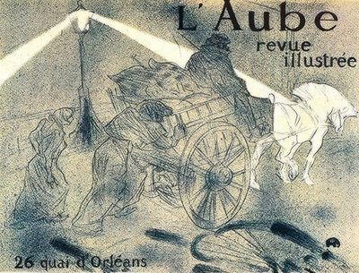 夜明け 作： Henri de Toulouse Lautrec