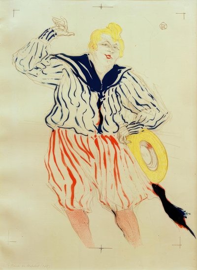 Seaman&39;s Song、Au Star、Le Havre 作： Henri de Toulouse Lautrec