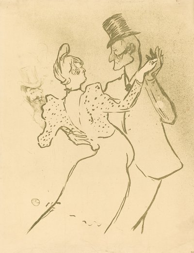 ラグ コンチネンタル E 作： Henri de Toulouse Lautrec