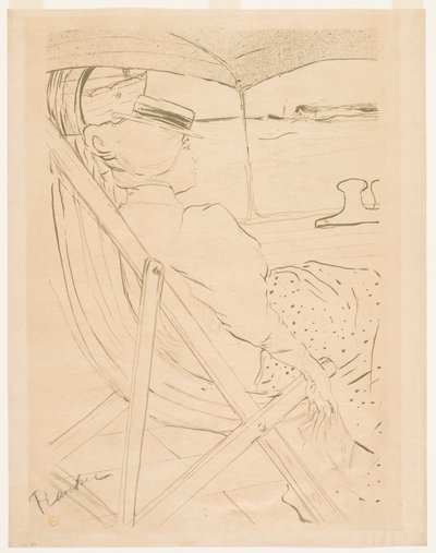54の乗客 作： Henri de Toulouse Lautrec