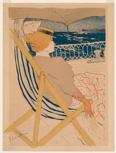 LaPassagèredu 54、1896。 作： Henri de Toulouse Lautrec