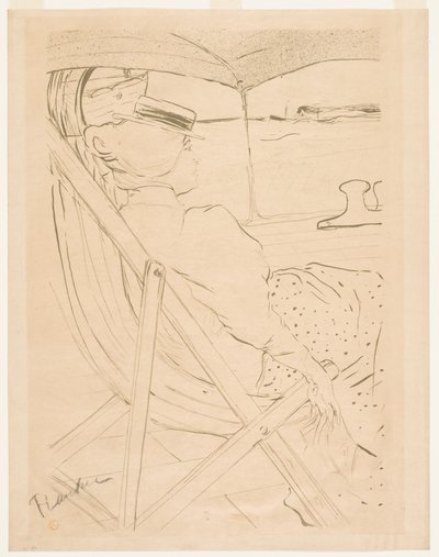 LaPassagèredu 54、1896。 作： Henri de Toulouse Lautrec