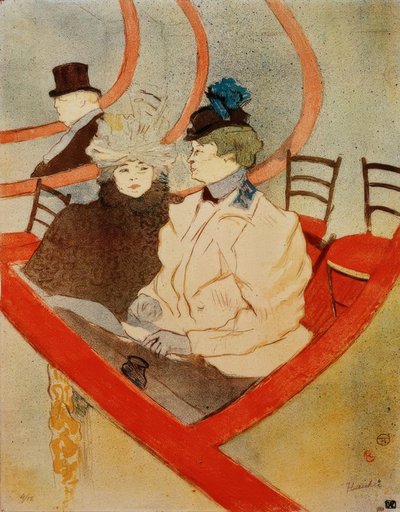 ザグランドロッジ 作： Henri de Toulouse Lautrec
