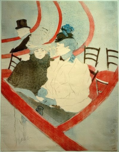 ザグランドロッジ 作： Henri de Toulouse Lautrec