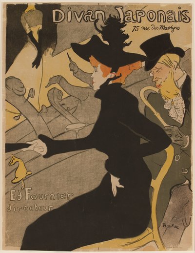 日本の歌姫 作： Henri de Toulouse Lautrec