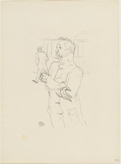 ばか 作： Henri de Toulouse Lautrec