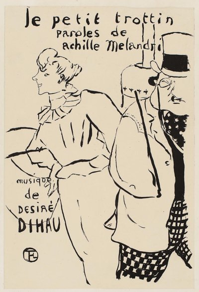 リトル・トロティン 作： Henri de Toulouse Lautrec