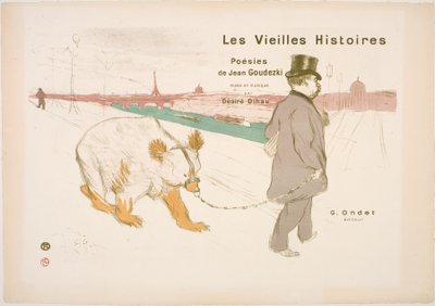 昔話、表紙 作： Henri de Toulouse Lautrec