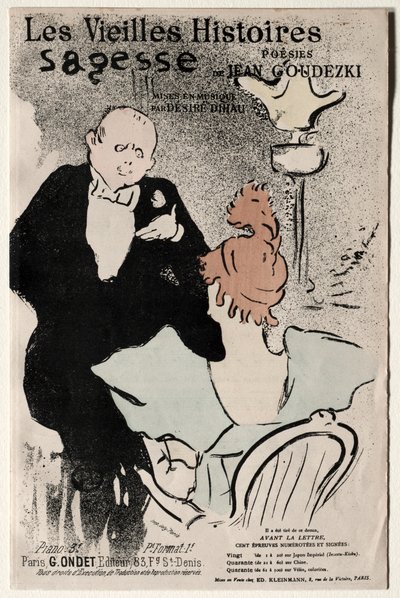 The Old Stories：Wisdom、1893。 作： Henri de Toulouse Lautrec