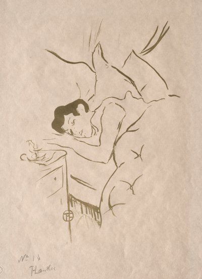 The Old Stories：Your Mouth、1893。 作： Henri de Toulouse Lautrec