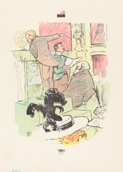 素晴らしいオペラコンサート 作： Henri de Toulouse Lautrec