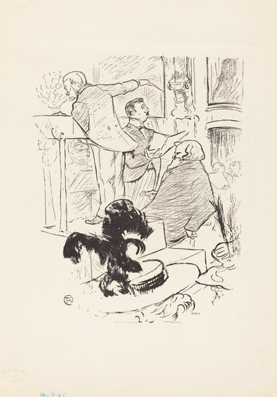 グレート オペラ コンサート、1895 年。 作： Henri de Toulouse Lautrec
