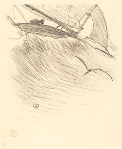 ウミツバメ 作： Henri de Toulouse Lautrec