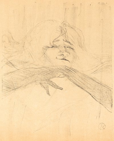 リンガー、ロング、ルー、1898年。 作： Henri de Toulouse Lautrec