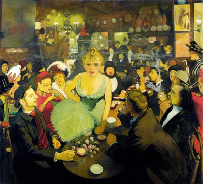 ブルアンの内部（アリスティード 作： Henri de Toulouse Lautrec