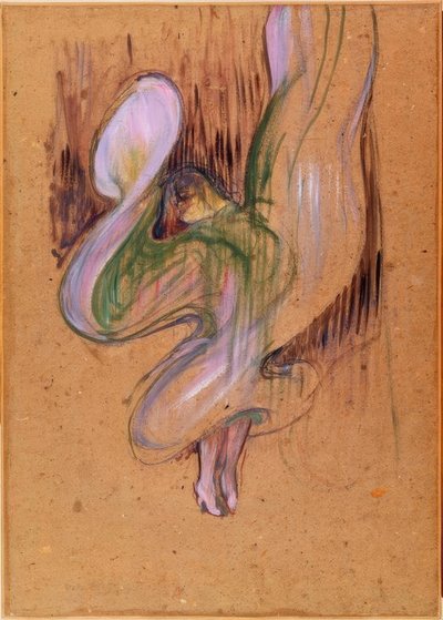 フォリーベルジェールでのロエフラー 作： Henri de Toulouse Lautrec