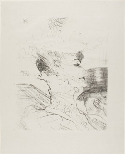 Treize Lithographies の Louise Balthy 作： Henri de Toulouse Lautrec