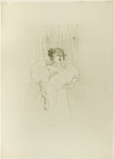 Luce Myres、フロントビュー 作： Henri de Toulouse Lautrec
