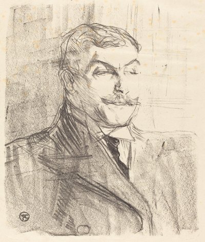 ルシアン・ギトリ 作： Henri de Toulouse Lautrec