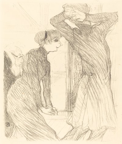 ルーニュ・ポーとバルディ、『アバブ・ヒューマン・フォース』 ルーニュ・ポーとバルディ、1894年。 作： Henri de Toulouse Lautrec
