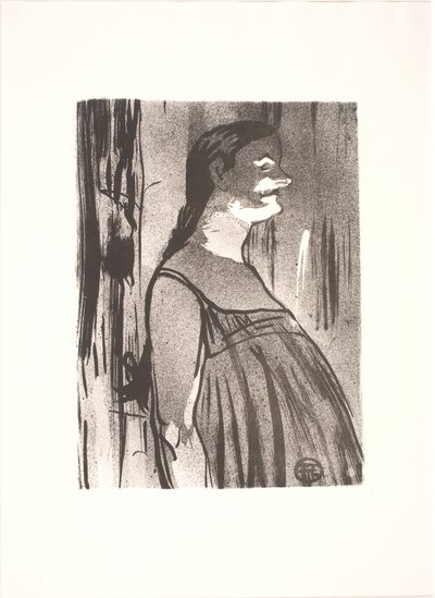 アブダラ夫人 作： Henri de Toulouse Lautrec