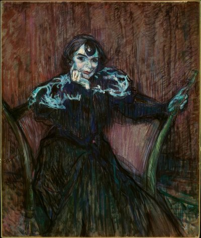 マダムベルトバディ 作： Henri de Toulouse Lautrec