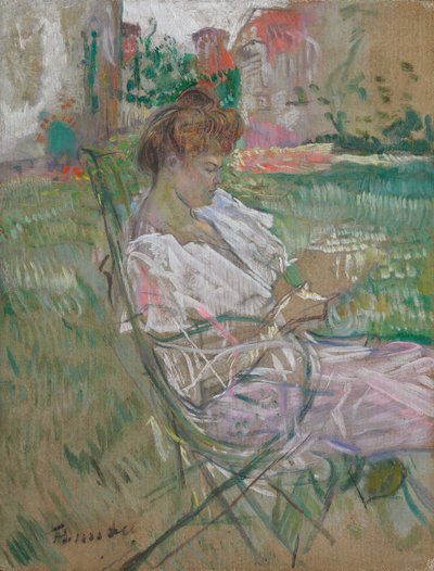 マダムミシアナタンソン、1897年 作： Henri de Toulouse Lautrec