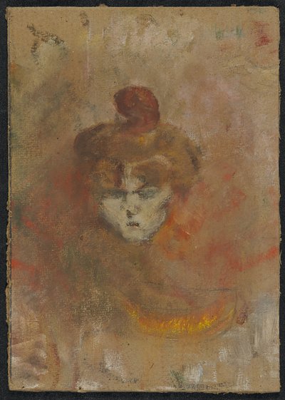 マダムミシアナタンソン、1898年 作： Henri de Toulouse Lautrec