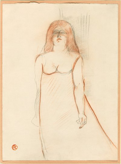 ミス・コシテ 作： Henri de Toulouse Lautrec
