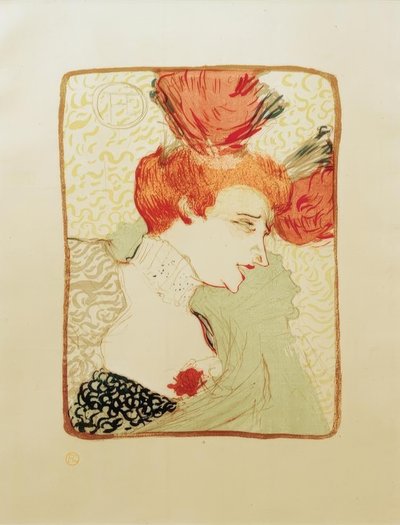 ミス・マーセル・レンダー、バスト 作： Henri de Toulouse Lautrec