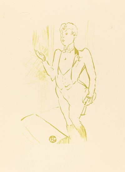 メアリー・ハミルトン 作： Henri de Toulouse Lautrec