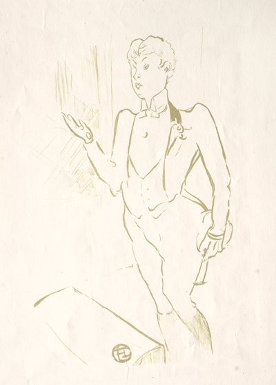 メアリー・ハミルトン 作： Henri de Toulouse Lautrec