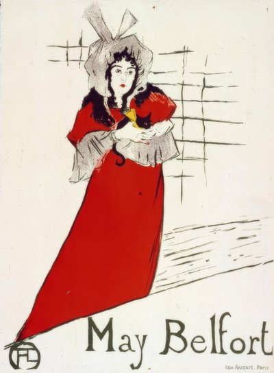 メイベルフォート 作： Henri de Toulouse Lautrec