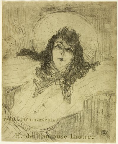 May Belfort、Treize Lithographies より 作： Henri de Toulouse Lautrec